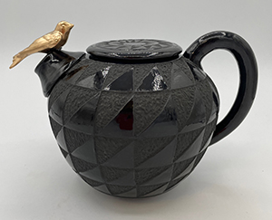 Image of Matt Wilson's ceramic, Midnight's Song Tea Pot.
